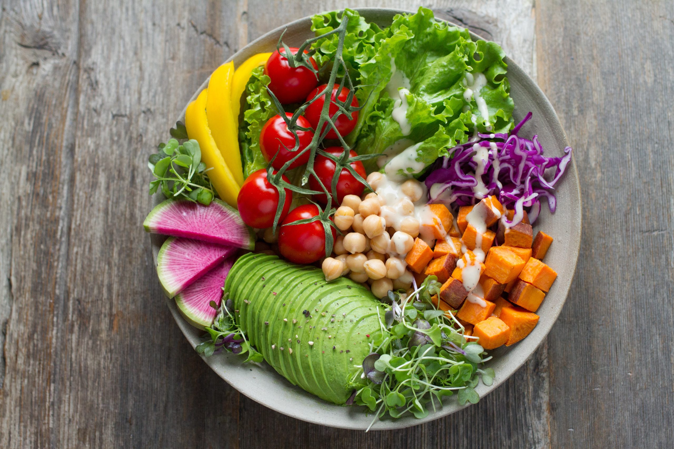 ensalada con fitonutrientes