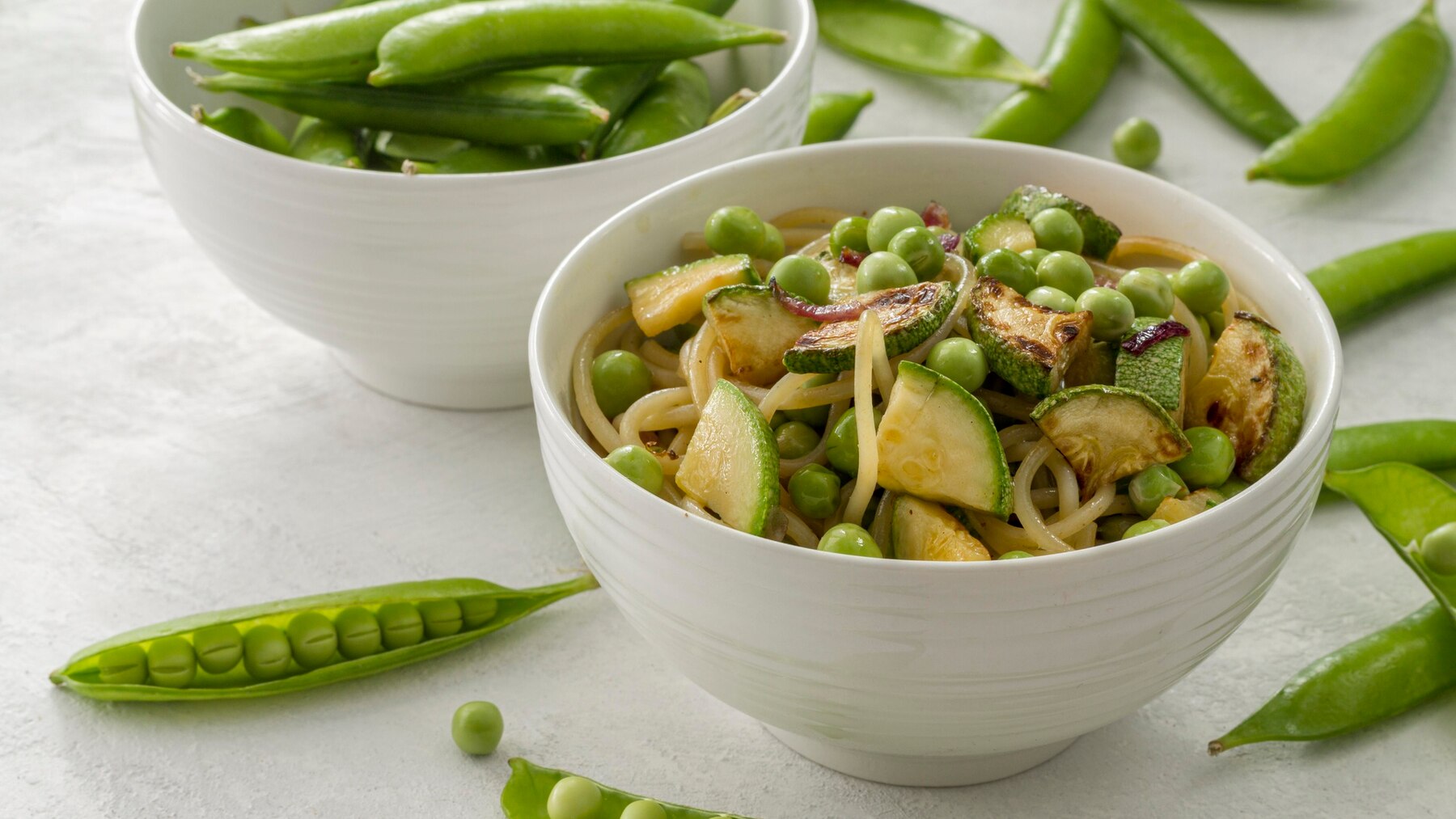 bol de guisantes / peas